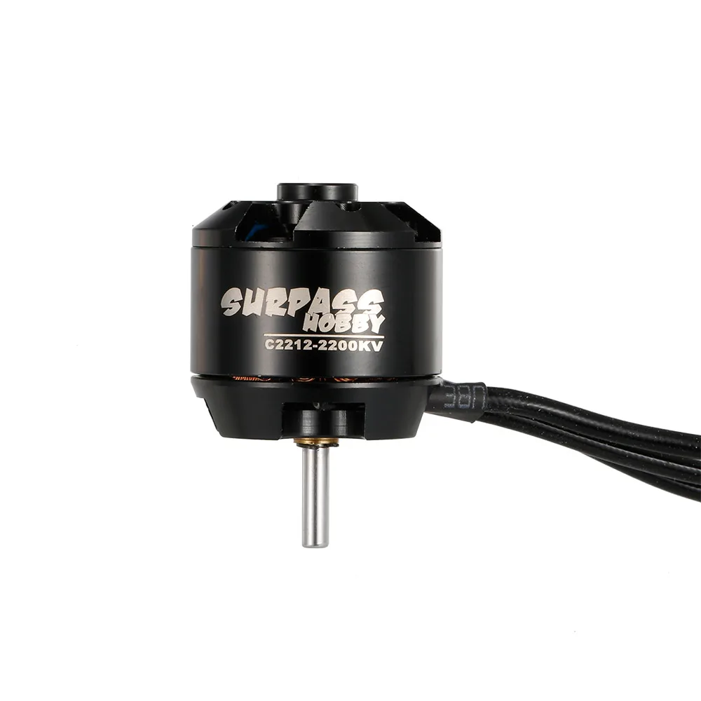SURPASS HOBBY 2212 2200KV 14 полюса бесщеточный мотор и 30A ESC 2 4S для RC Самолет с неподвижным