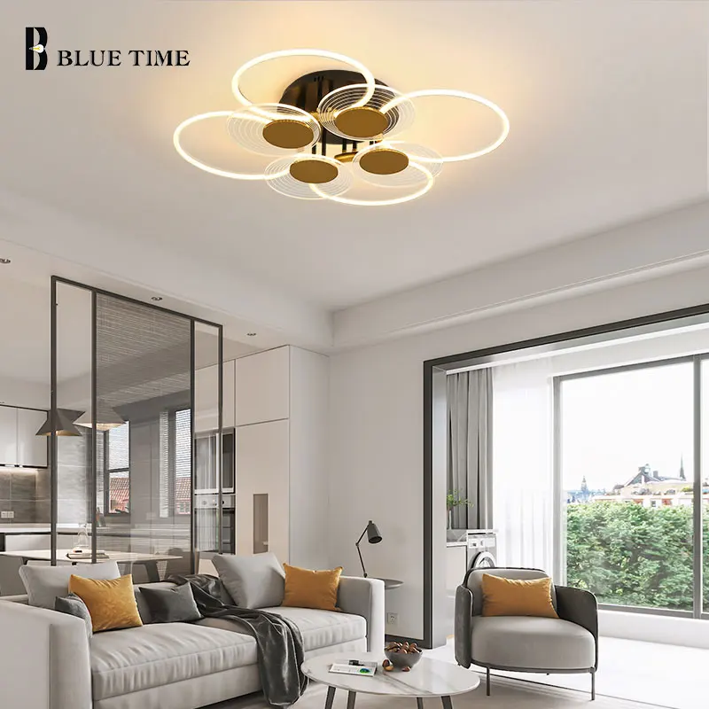 

Modern Led Chandelier For Living room Dining room Bedroom Kitchen Lamp Indoor Ceiling Mounted Chandeliers Acrylic Light Fixtures