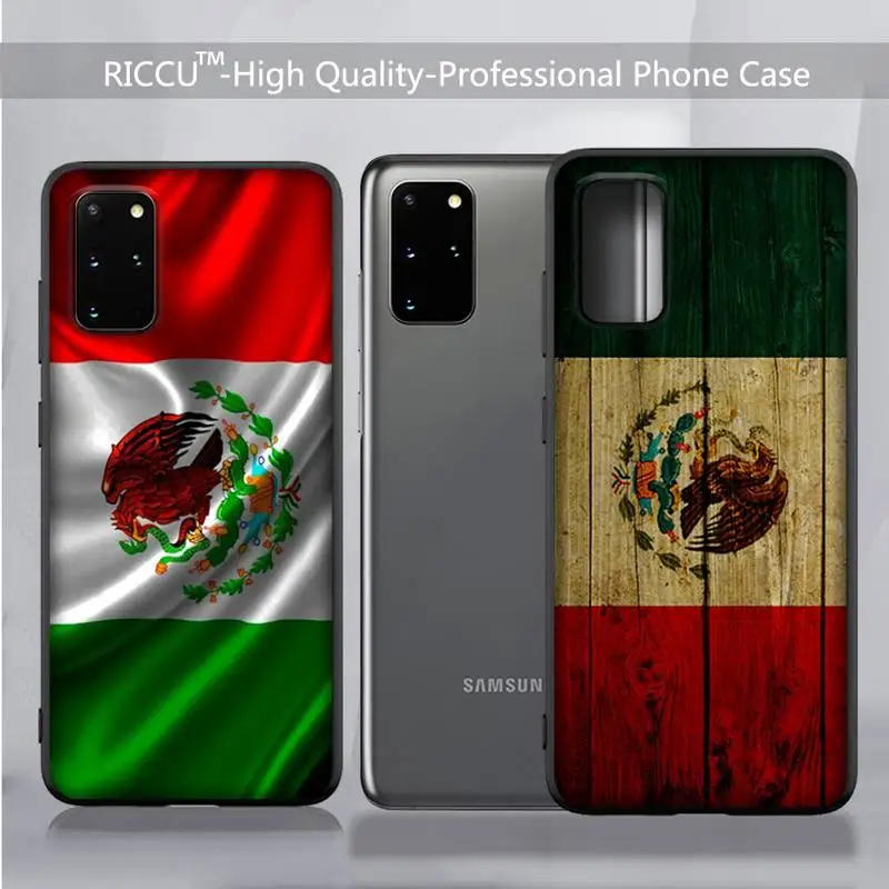 MaiYaCa мексиканский флаг чехол для телефона Samsung S20 plus Ultra S6 S7 edge S8 S9 S10 | Мобильные