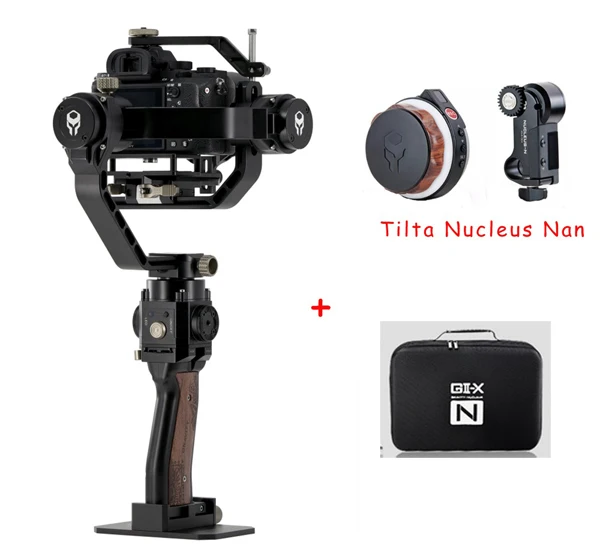 w case plate focus k TILTA Gravity G2X TILTAMAX компактный портативный монопод с шарнирным замком Системы 3-осевой Стабилизатор камеры DSLR Объективы для камер SONY CANON беззеркальных цифровых зеркальных фотокамер GH5 5D3 - Цвет: w case plate focus k