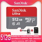 Micro sd карта памяти Sandisk Ultra A1 U1 C10, 1 ТБ, 512 ГБ, 400 ГБ, 256 ГБ, 128 ГБ, 64 ГБ, 32 ГБ, 16 ГБ, флэш-карта памяти 120 мс для мобильных телефонов