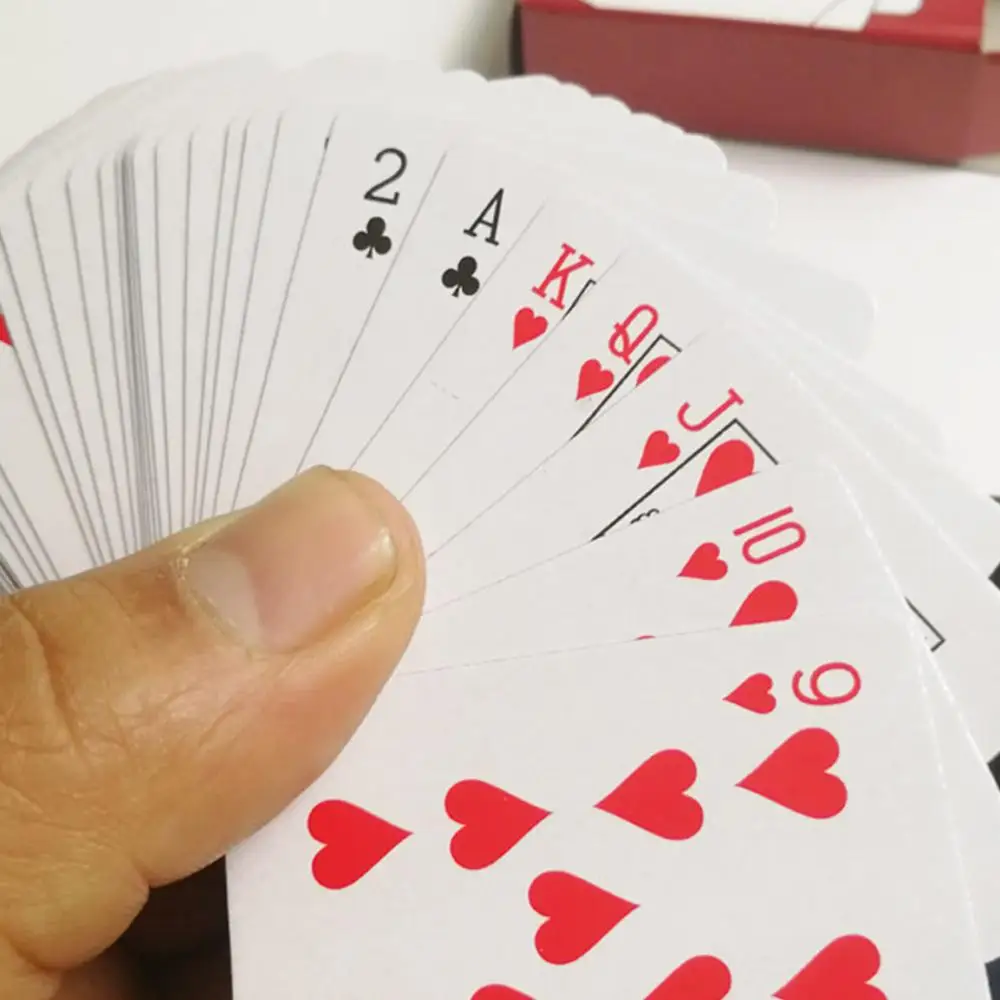 Ультра маленькие мини Игральные карты креативный Пасьянс милые дети мультфильм