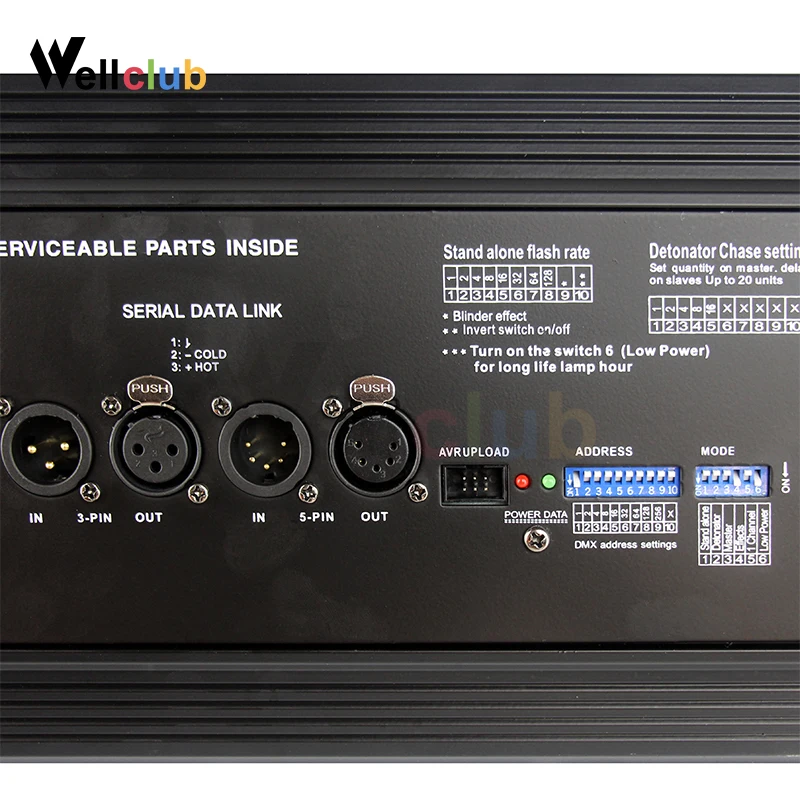 1 шт. 3000 Вт стробоскоп светильник martin атомный с лампочкой Мартин Led Dmx управление