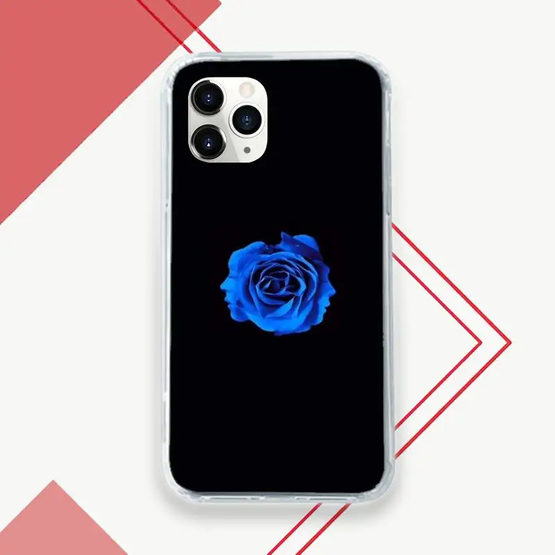 

cool rose flower Phone Case Transparent for iPhone 11 12 mini pro XS MAX 8 7 6 6S Plus X 5S SE 2020 XR