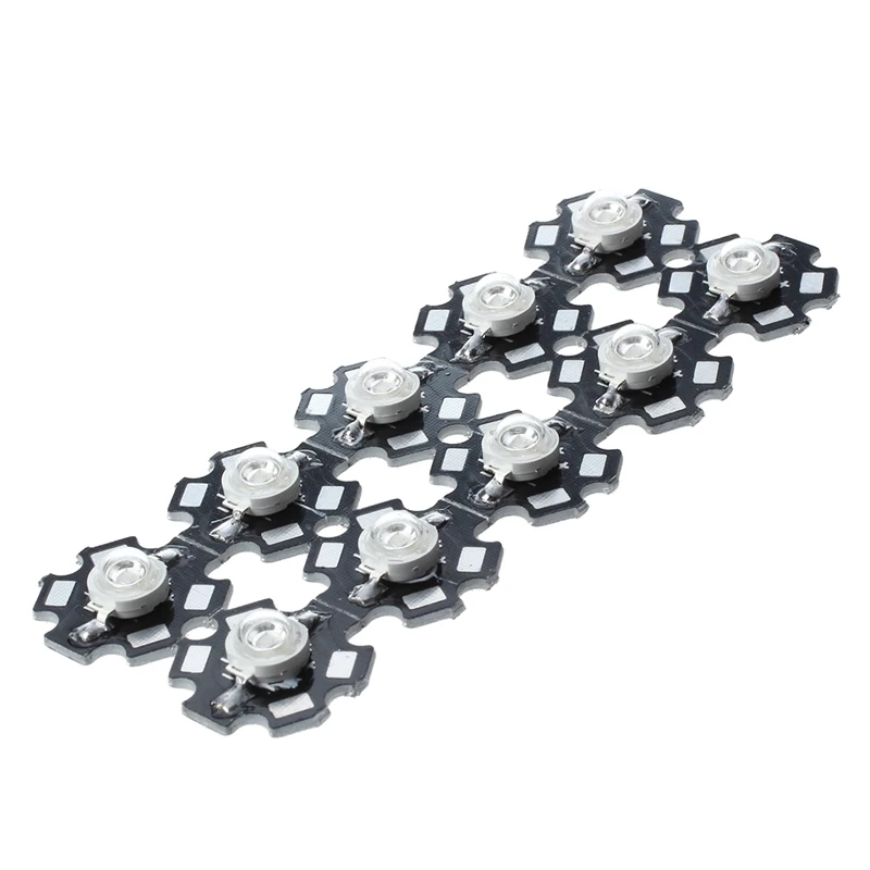 10 шт. 3 Вт высокомощный Звездный светильник светодиодный (синий) | Лампы и