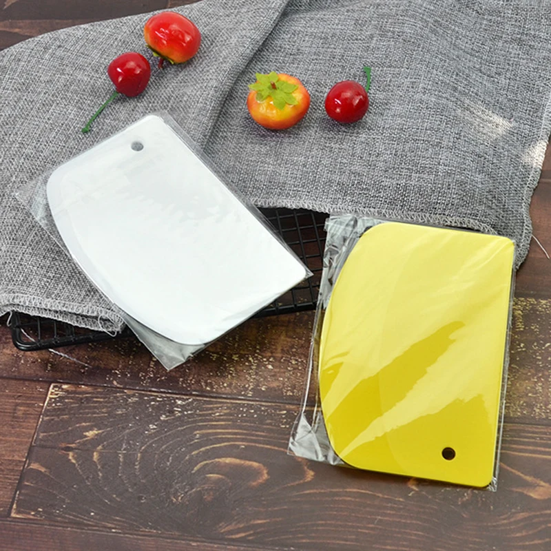 Пластиковый Кондитерский Резак 3 шт. шпатели для торта скребок теста