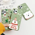 Рождественский чехол для телефона Xiaomi Mi 9T CC9E Redmi Note 9 9S 7 5 6 8 8T 10 10T 11 Lite Pro Max 9C Poco M3 F3 X3 NFC из ТПУ