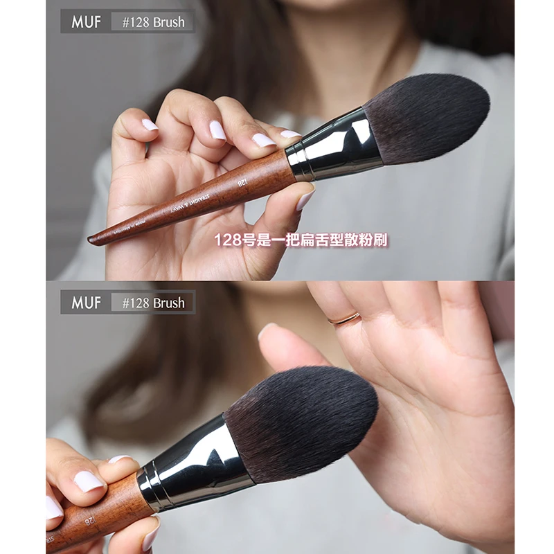 

Natural Makeup Brushes Powder Foundation BB Cream Blender Eyeshadow Concealer High Quality Synthetic Hair Makeup Tools MUF Serie