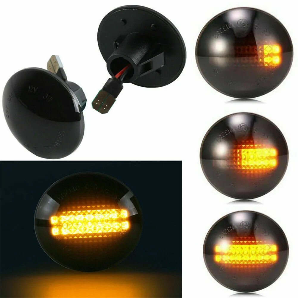 

LED Side Indicator Lights SMD Wing 4.5*3.5cm/1.8*1.4inch Dynamic Durable