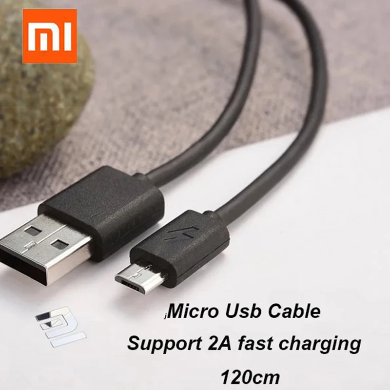 Оригинальный кабель Micro USB xiaomi быстрая зарядка синхронизация данных адаптер