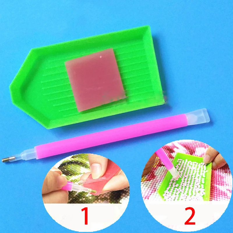 Diamond Painting Tools Sets 28 Grids Plastic Storage Box and 40-in-1 Kits for Embroidery Accessories | Дом и сад