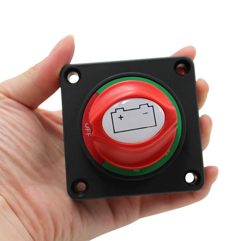 

12V/24V/36V RV Disconnect Rotary Car Battery Isolator ON/OFF Switch for Auto Boat Yach