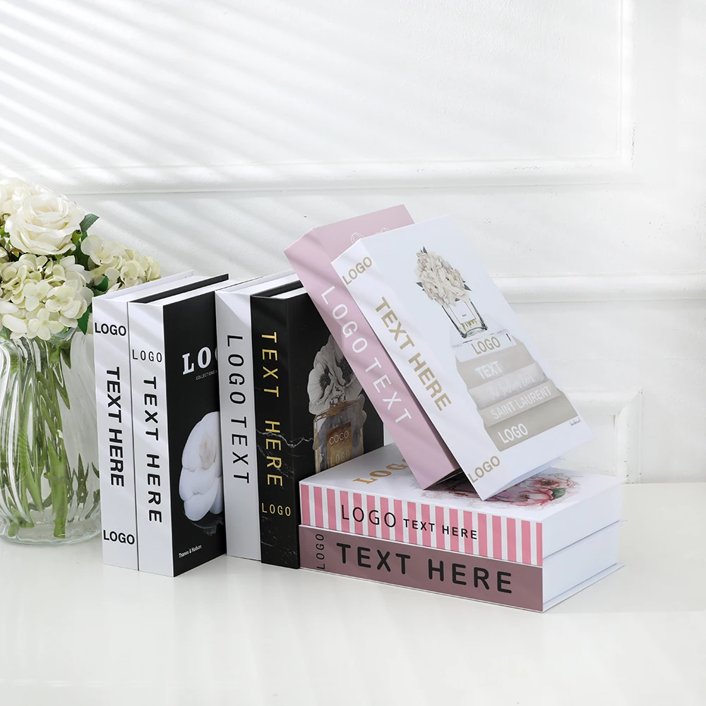 

Fashion Fake Books for Decoration Home Decor Coffee Table Book Simulation Prop Book Model Hotel Room Unopenable Simulation Book