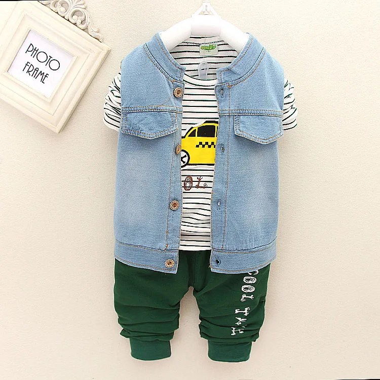 Style 12-Green IENENS/комплект детской одежды из 2 предметов для маленьких мальчиков рубашка для маленьких мальчиков+ штаны, костюмы комплект одежды с галстуком-бабочкой для малышей, спортивные костюмы - Цвет: Style 12-Green