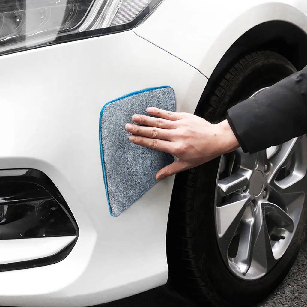 

2PC Microfibre Cloths For Professional Car care Soft Microfibre 42x48 CM Cleaning Detailing Cloth Auto Care Drying Towels#YL10