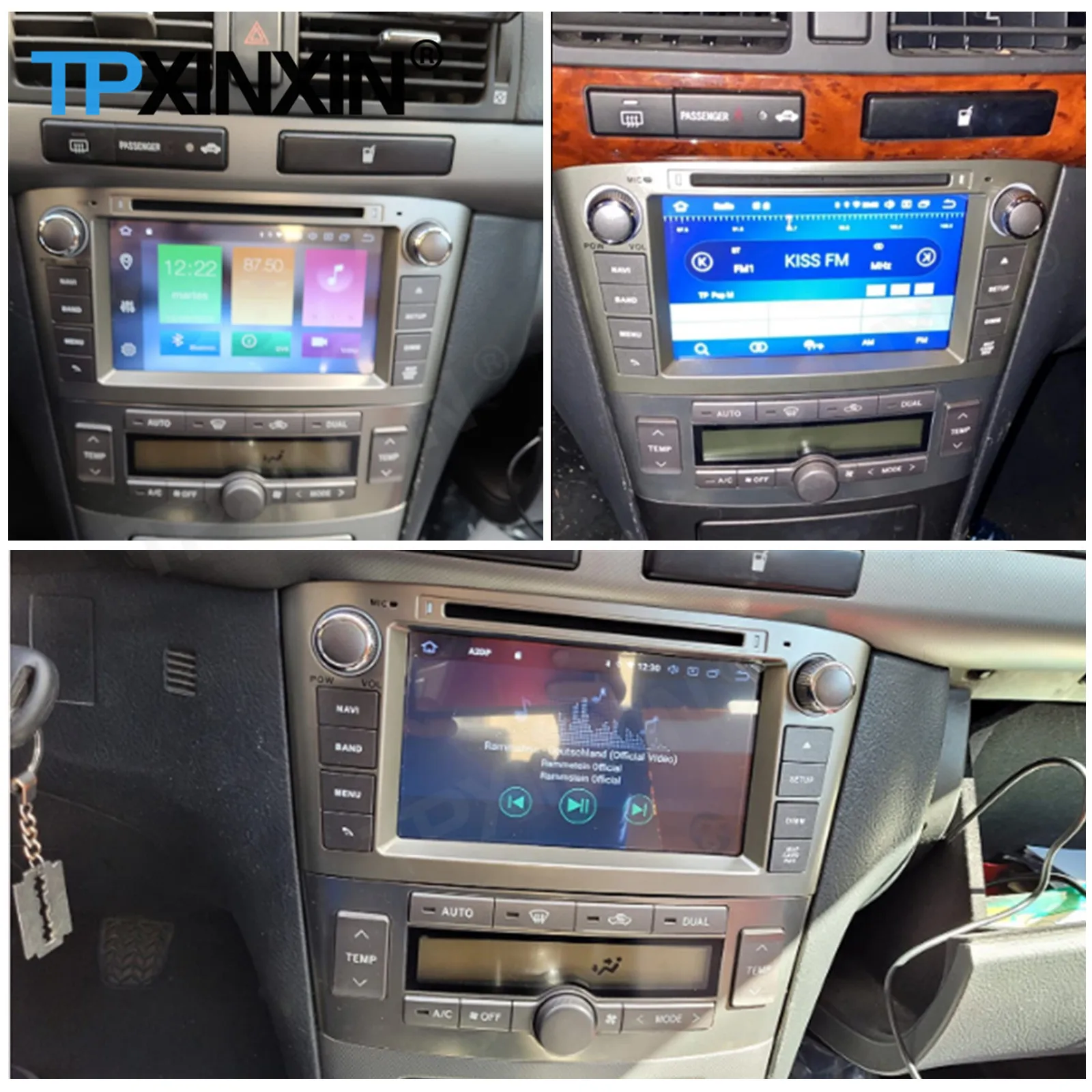 

Автомагнитола 64G, стереоприемник Android для Toyota Avensis T25 2002 2003 2004 2005 2006 2007 2008 GPS, мультимедийный плеер, головное устройство