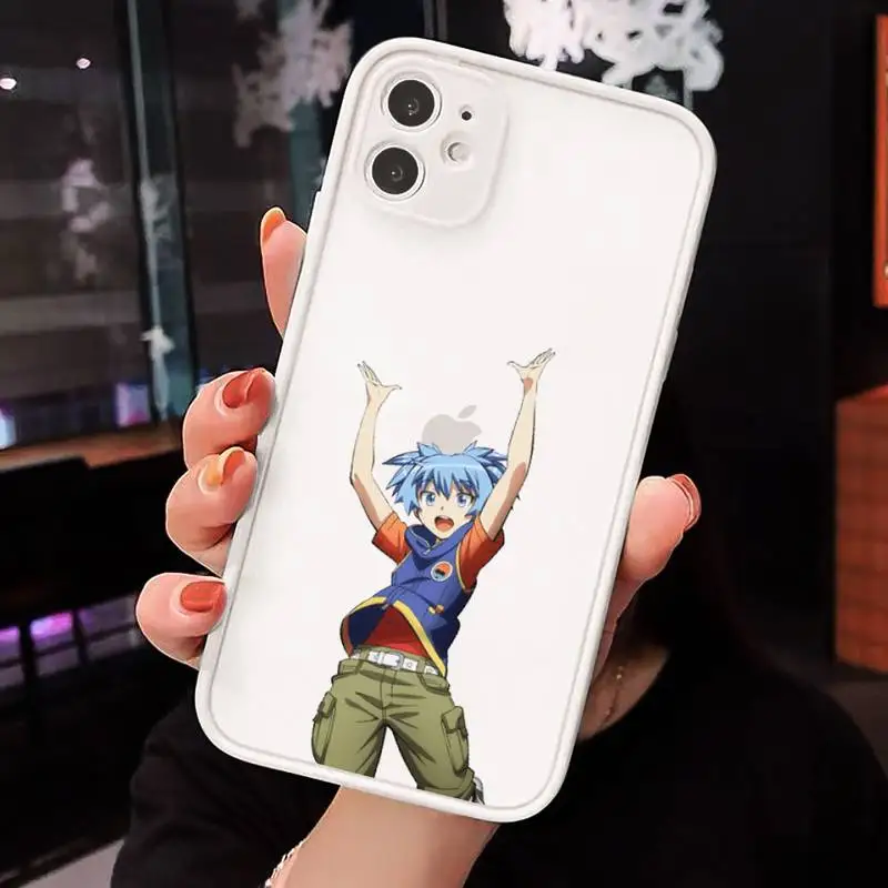 

Assassination Classroom anime Phone Cases Matte Transparent for iPhone 7 8 11 12 s mini pro X XS XR MAX Plus cover funda shell