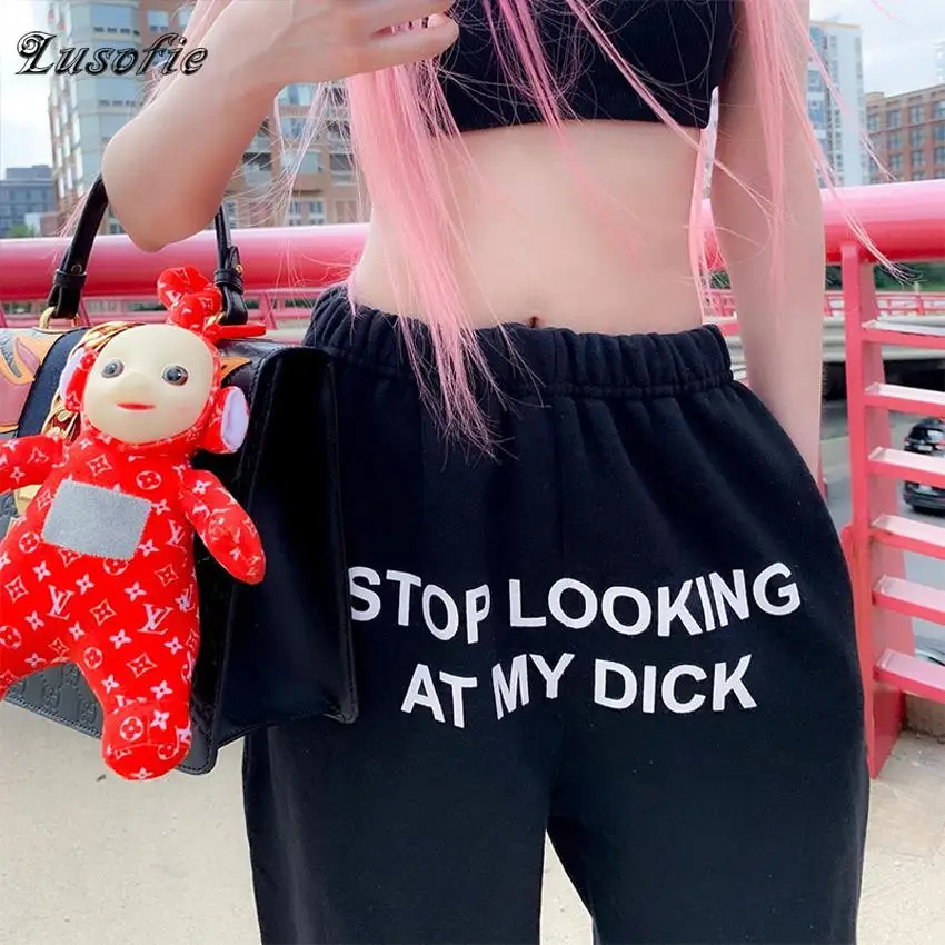 

Lusofie Summer Women's Black Shorts Casual Loose streetwear Shorts Letter Printing Fashion High Street Party Club Daily Office