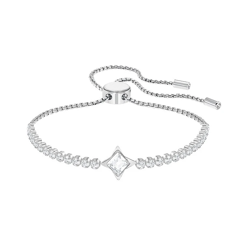 

2021 Fashion Jewelry High Quality SWA 1:1 Exquisite Love. Magic Eye Palm. Love. Charm Series Women's Bracelet wholesale