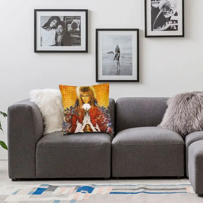 Наволочки для диванных подушек с лабиринтом король гоблинов Декор дома