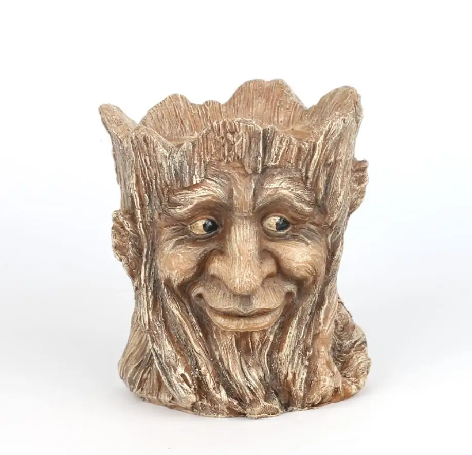 Домашняя мебель офис домашняя садовая смола антикварные цветочные горшки