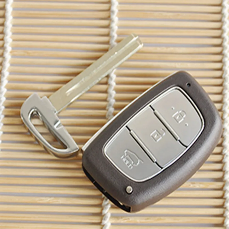 

DAKATU smart Remote Key Shell Case 3 Button for HYUNDAI IX20 IX25 IX35 Elantra Sonata Verna IX35 Mistra Replacement Car Key Case