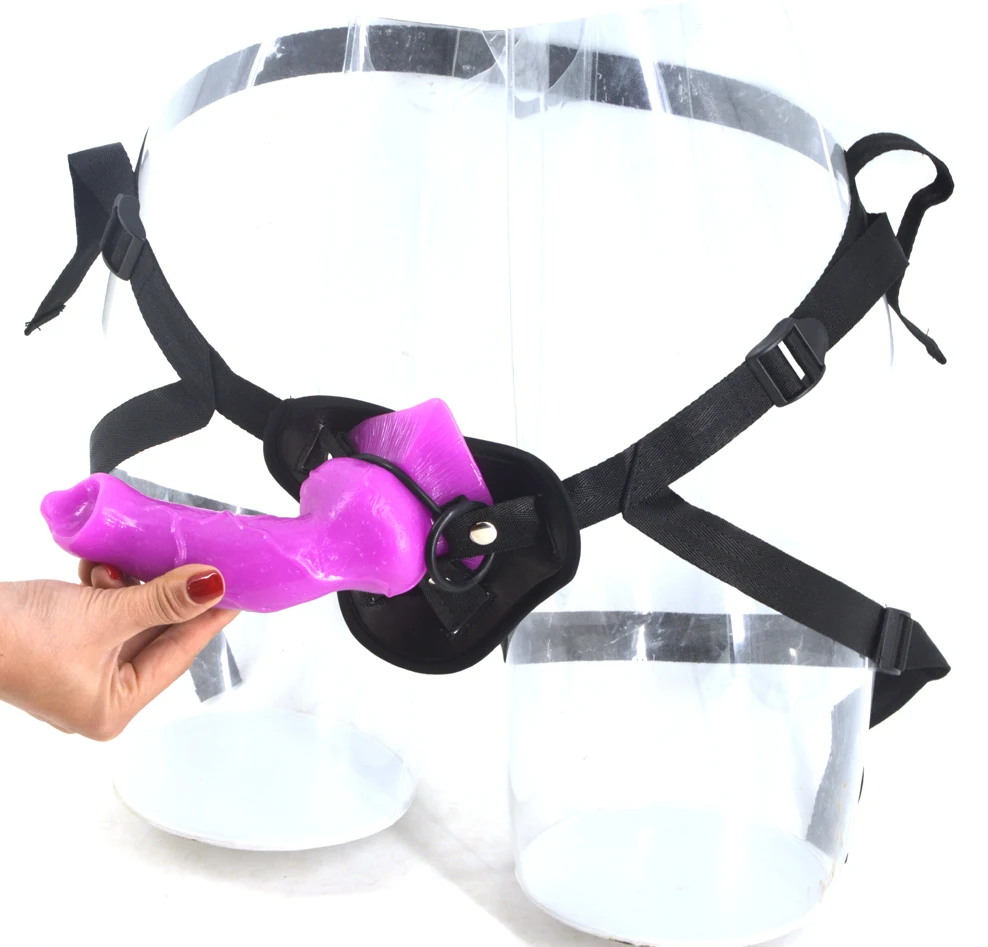 Huge Dildo Strapon Dog Strap on Penis Adjustable Belt Animal Sex Toys for Women Lesbian Erotic Masturbate Toy | Красота и здоровье
