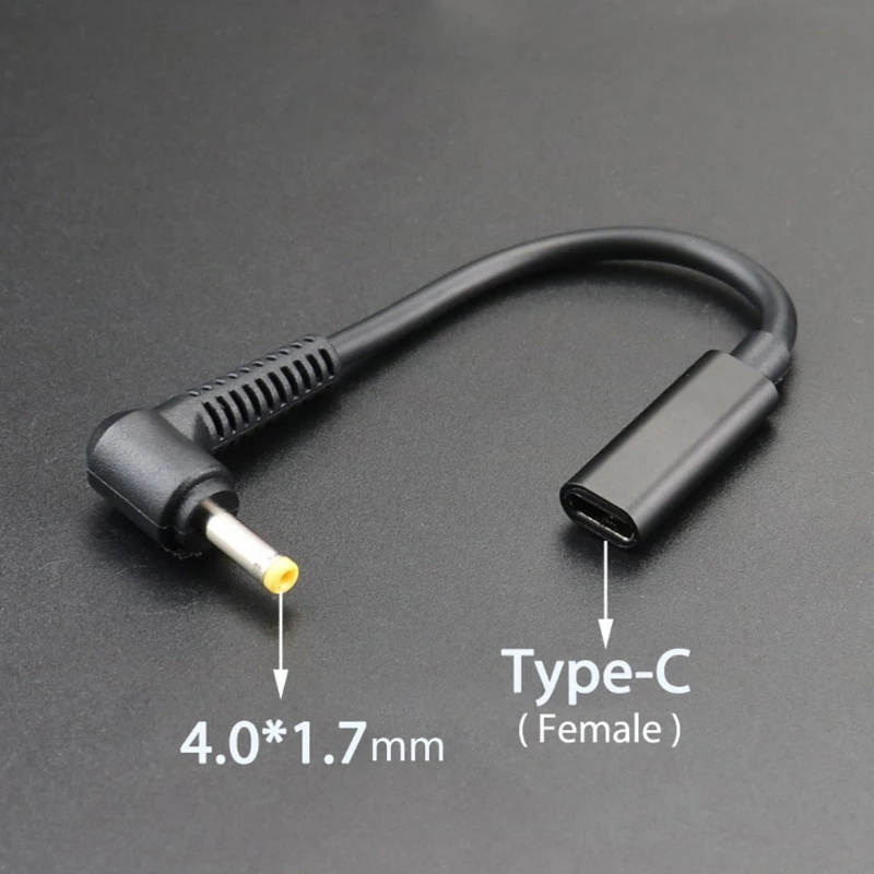USB 3.0 Type-C мама к DC 3 1*7 9 мм 5 0*4 0*5 2 Sqaure папа адаптер питания Соединительный для l-enovo PD |