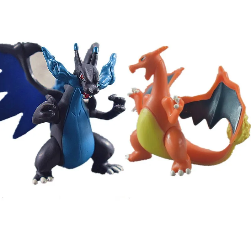 8 см X Y Evolution Groep Mewtwo Charizard Venus аниме игрушки Фигурки Коллекция Модель spelgoed Авто