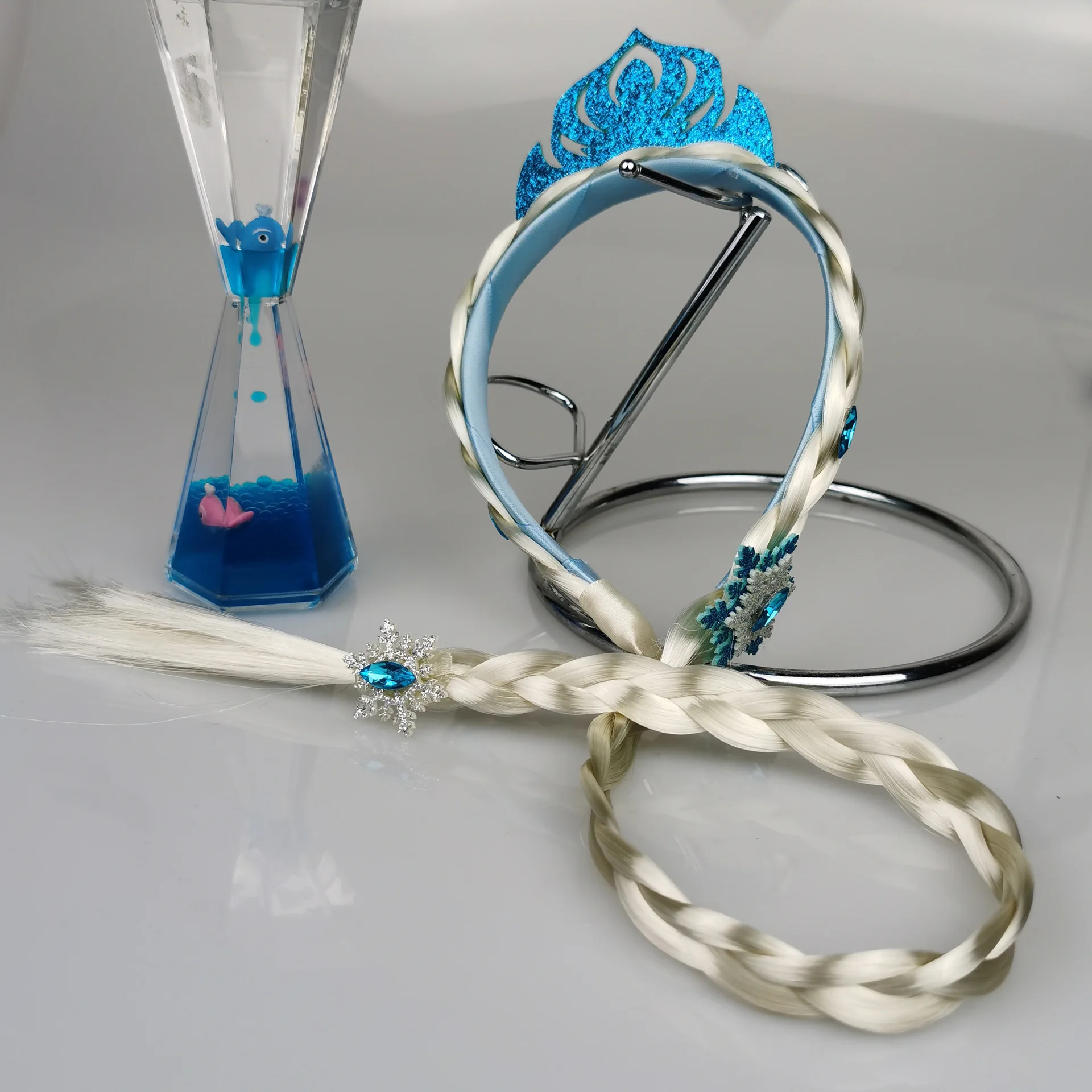 Корона принцессы ободок Эльза Анна волшебная палочка перчатка аксессуар для