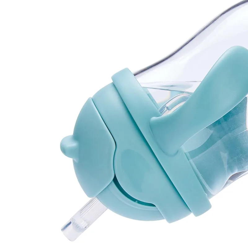 

Children's Water Cup Drinking Water Anti-gassing Newborn Baby Bottle Anti-choke Silicone Straw Cup Baby Learn to Drink Cup