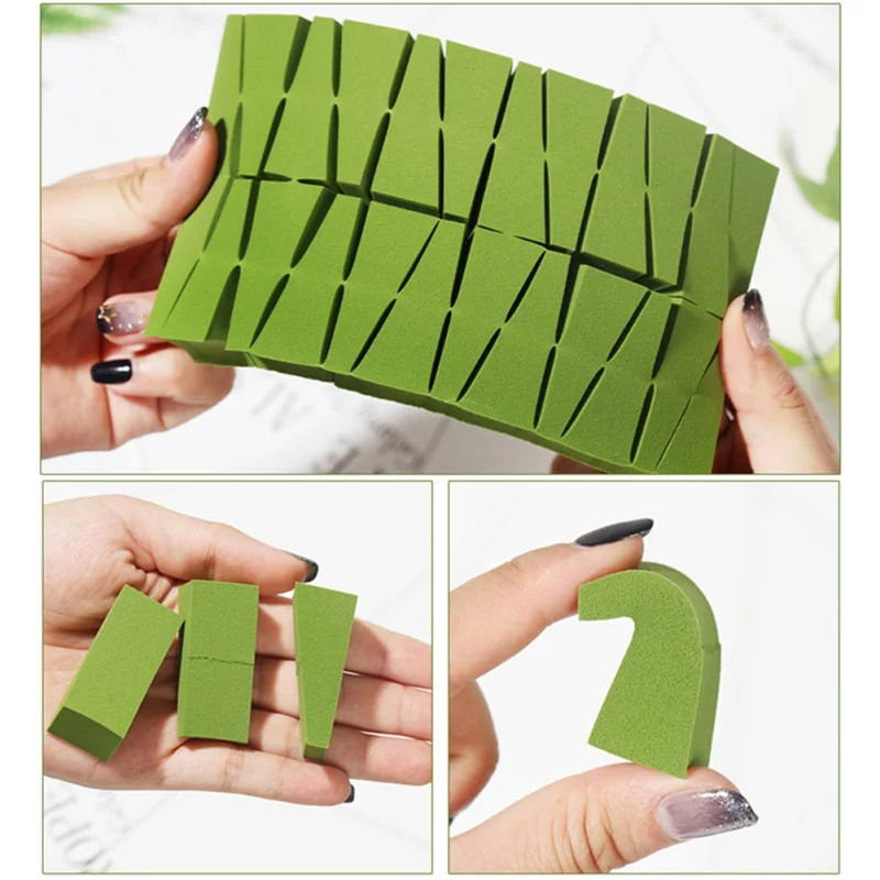

24Pcs Triangle Cosmetic Puffs Soft Comfortable Skin-Friendly Makeup Sponge