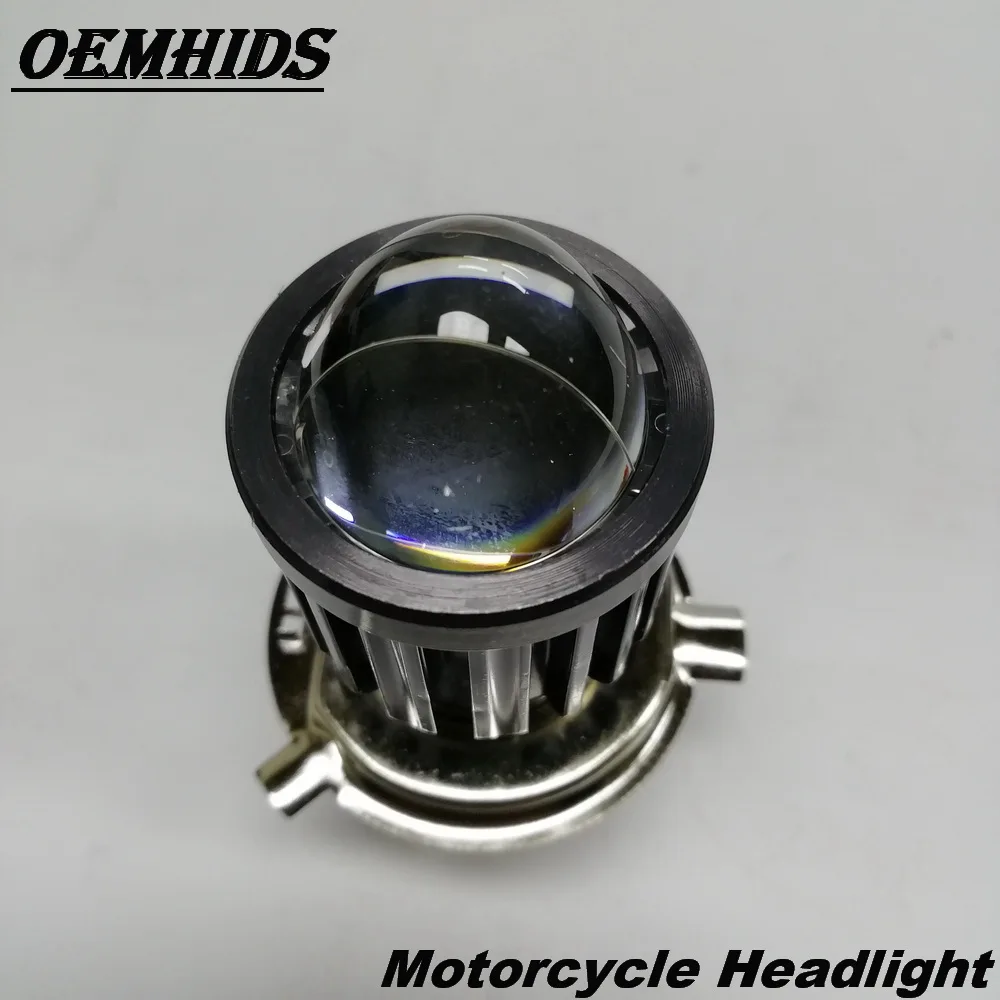 OEMHIDS H4 светодиодный фара мотоцикла Hi Lo луч мотоцикл 3000 К 6000 скутера ATV аксессуары