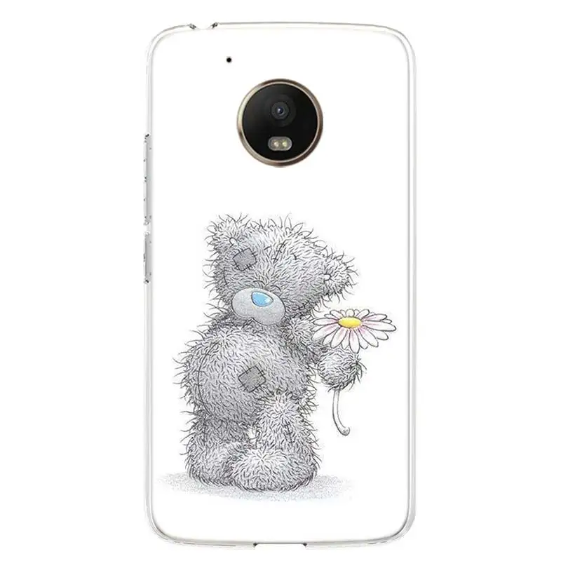 Чехол для телефона Teddy Me To You Bear Motorola Moto G9 G7 G8 G6 G5S E6 E5 Plus Power Play One Action Macro EU Gift Coque Cover |