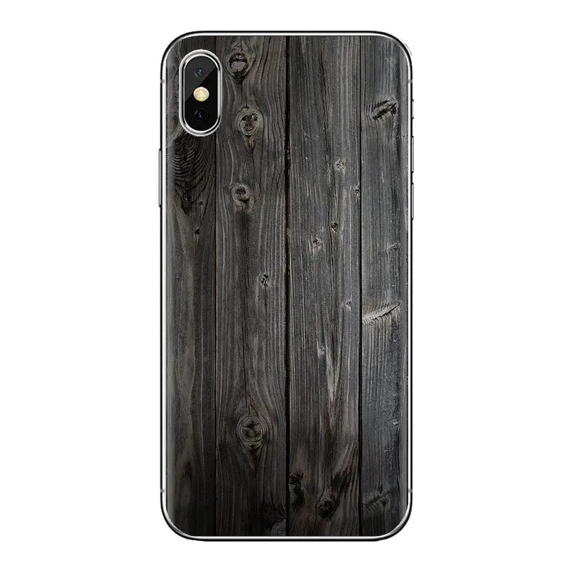 Для iPhone XS Max XR X 4 4s 5 5S 5C SE 6 6S 7 8 Plus samsung Galaxy J1 J3 J5 J7 A3 A5 текстура дерево силиконовый