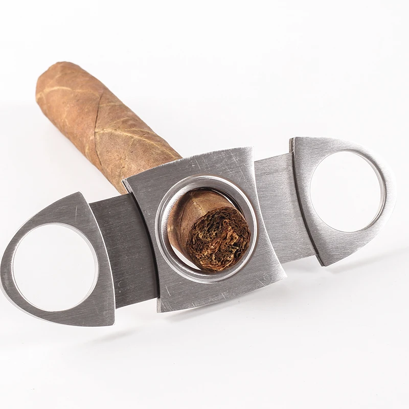 Резак для сигар COHIBA нержавеющая сталь металлическая гильотина ножницы