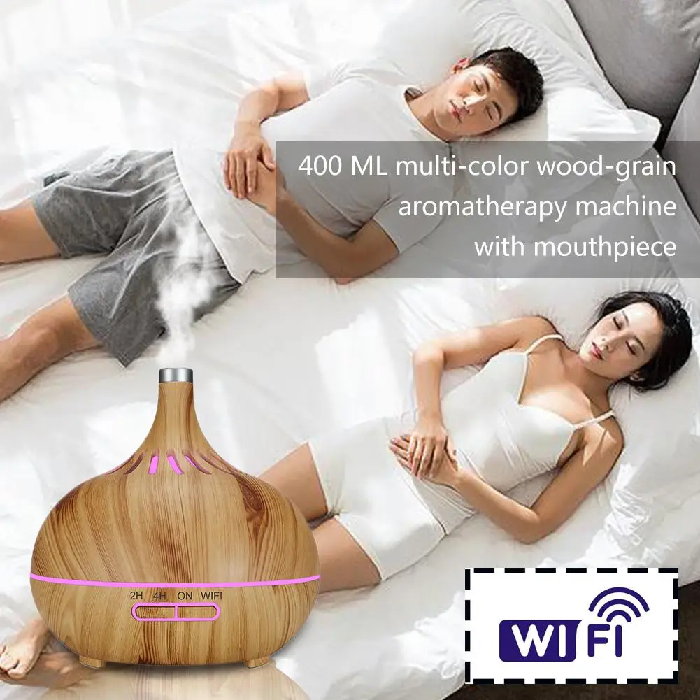 Ультразвуковой увлажнитель воздуха устройство для ароматерапии с Wi Fi 2 ч/4 ч