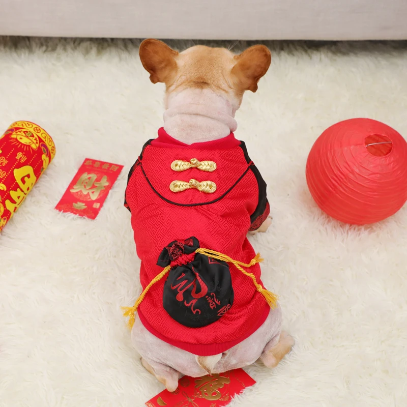 HOOPET Одежда для собак костюм чихуахуа одежда маленьких рождественских кошек