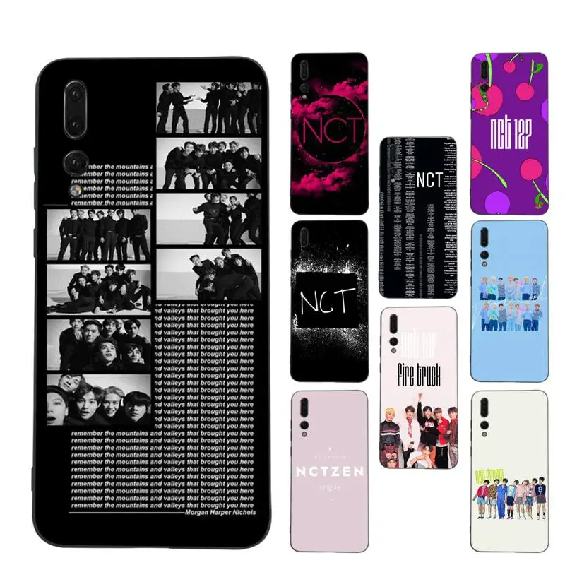 

kpop NCT 127 Phone Case Soft Silicone Case For Huawei P 30lite p30 20pro p40lite P30 Capa