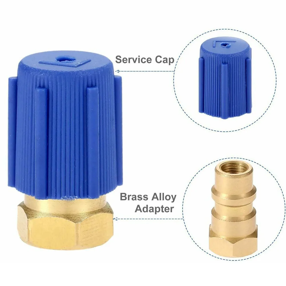 

Universal A/C Retrofit Valve With Dust Cap Converts R12 To R134A For For Refrigerant R12 R22 R134A Low Side Port BPV-31 Replace