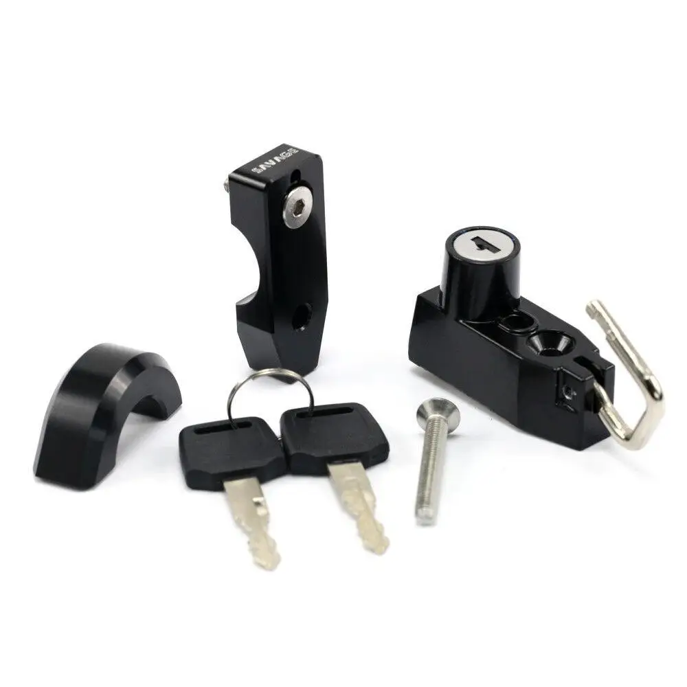 

25mm Motorcycle Handlebars Helmet Lock Motocross Helmet Security Lock Anti-Theft Padlock Anti-Theft For DAVI DSON XL 883 1200