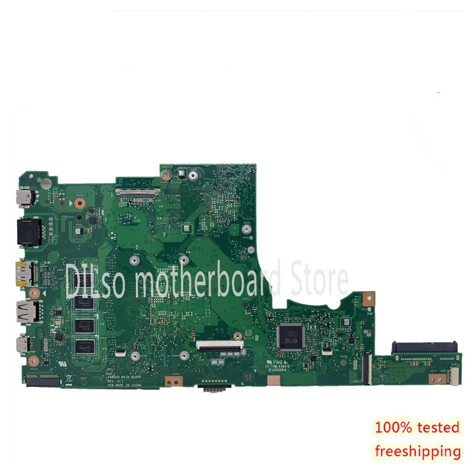

KEFU X405UA For ASUS X405U X405UQ S4100U X405UN X405UR X405URR X405URP X405UF Laptop Motherboard Work I5-7200U 4GB RAM GT940MX