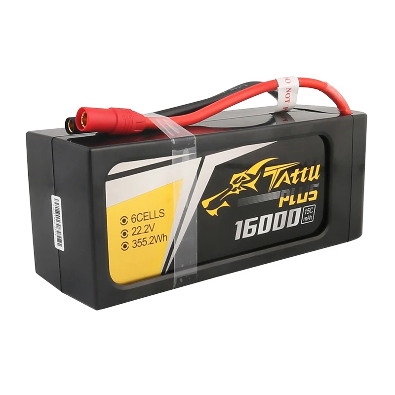Интеллектуальная батарея TATTU PLUS 16000 мАч 15C 22 2 в 6S1P FPV Lipo аксессуары для