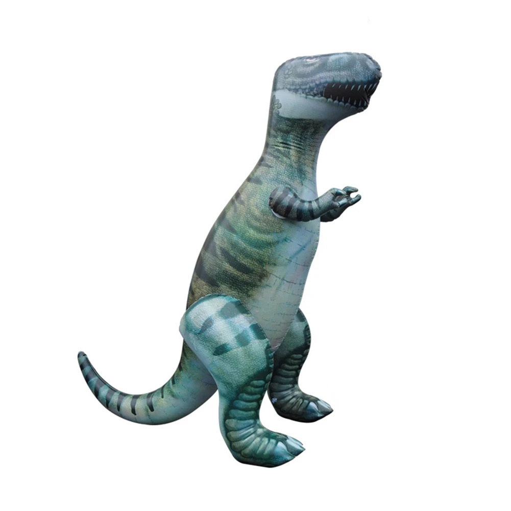 

1 шт гигантская надувная игрушка-тираннозавр игра летний бассейн водного опрыскивателя динозавр игрушки отдых на открытом воздухе для игры...