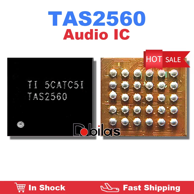 

5 шт./лот TAS2560 для Xiaomi MXA2 Redmi 5Plus Note5 Max2 аудио IC звуковой кодек BGA мобильный телефон интегральные схемы чип