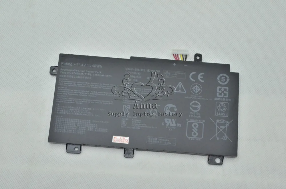 Оригинальный аккумулятор JIGU B31N1726 B31BN91 для ASUS FX80GE FX80GM FX86 FX86FE FX504GD fx505 PX504GD PX505GE FX504GM