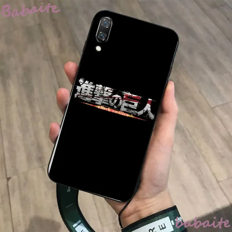 

Babaite Attack On Titan Phone Case for Huawei p30 lite p10 lite p40 lite p30 pro p smart2019 Honor8X 8A 10 Lite 20 8lite
