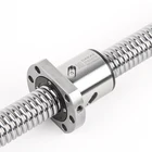 Шариковая гайка C5 SFU2510, шариковый винт RM2510, Концевая обработка, CNC 250 мм, 300, 350, 400, 450, 500, 600, 650, 700, 900, 1000, 1200, 1500, 2000 мм