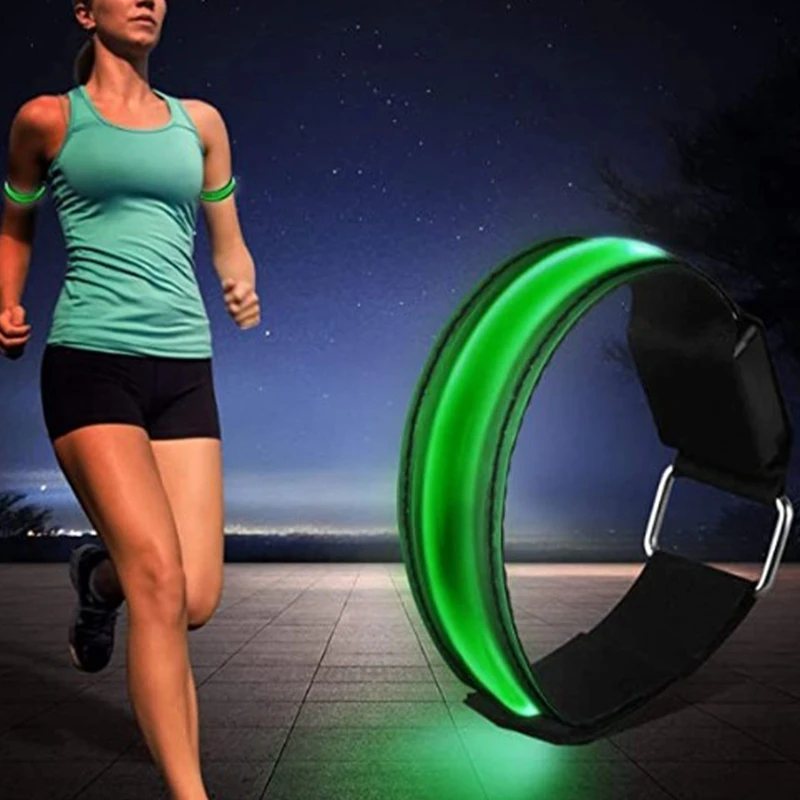 2 шт. для бега светильник зауженные брюки спортивные Перезаряжаемые светодиодный