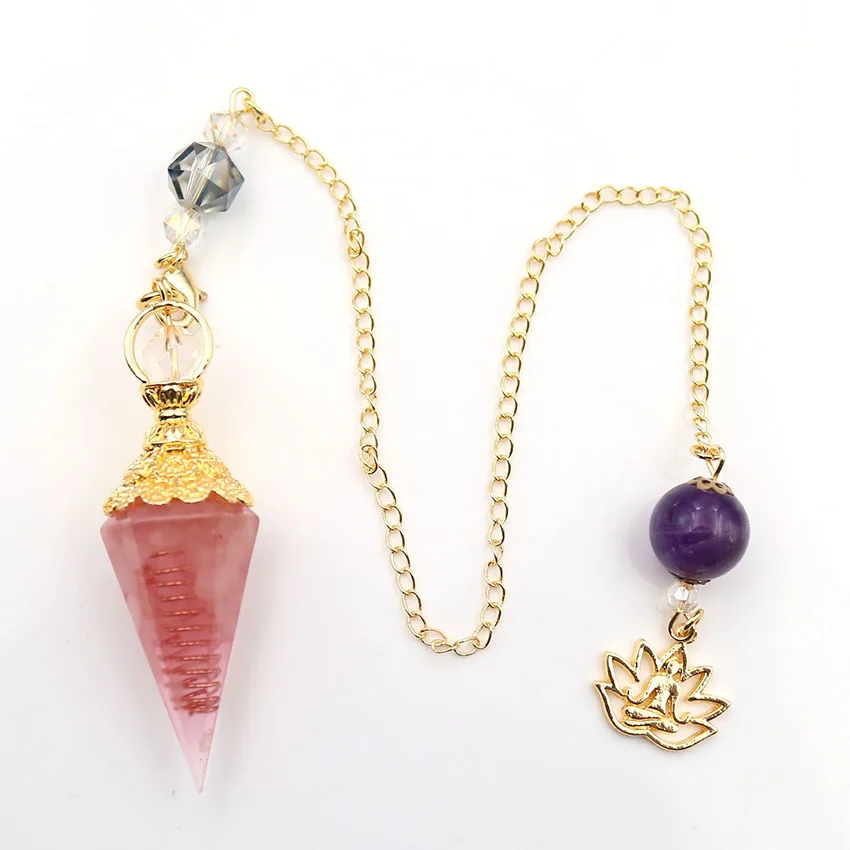 FYJS уникальный светильник желтого золота цвет смолы шестиугольная Пирамида